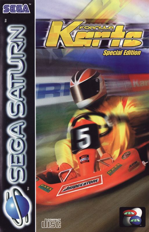 Formula Karts Special Edition box art for Sega Saturn
